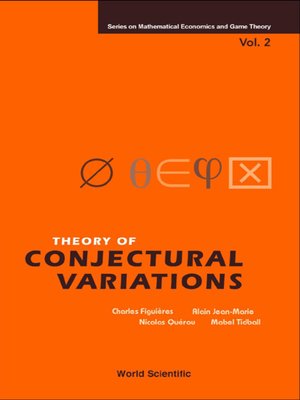 cover image of Theory of Conjectural Variations